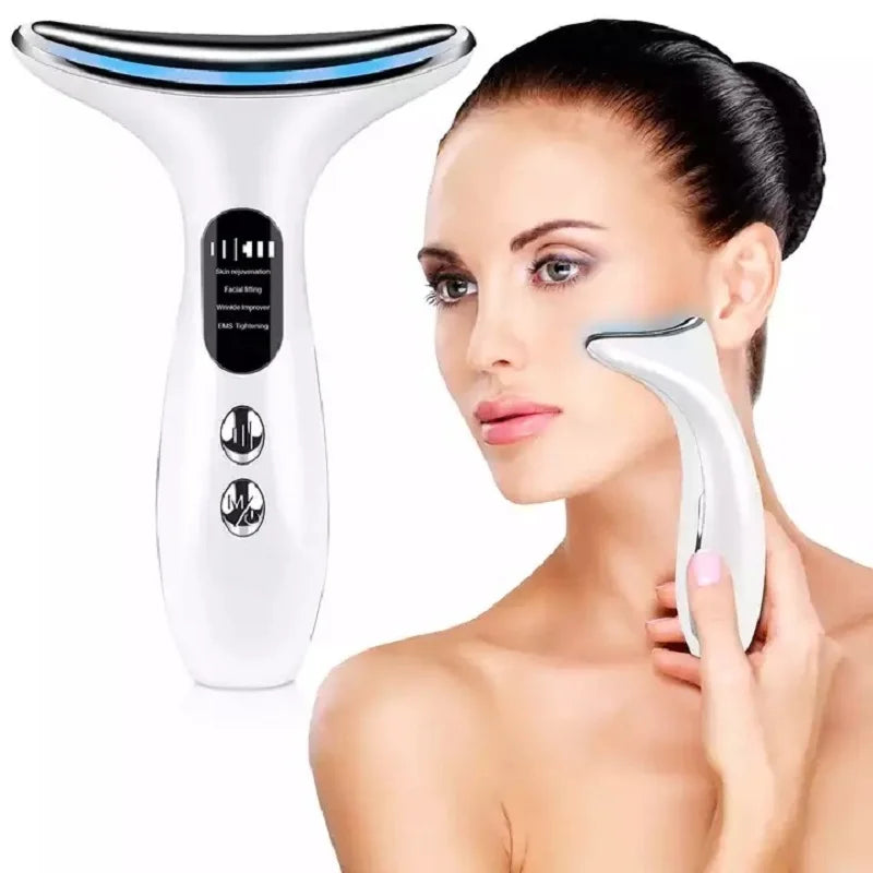 Ultimate Neck & Face Lifting Beauty Device with LED Photon Therapy