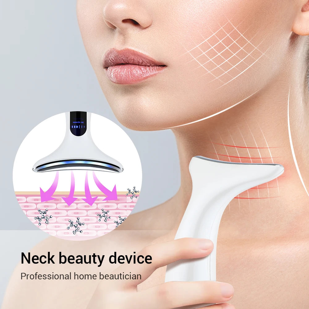 Ultimate Neck & Face Lifting Beauty Device with LED Photon Therapy