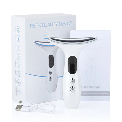 Ultimate Neck & Face Lifting Beauty Device with LED Photon Therapy